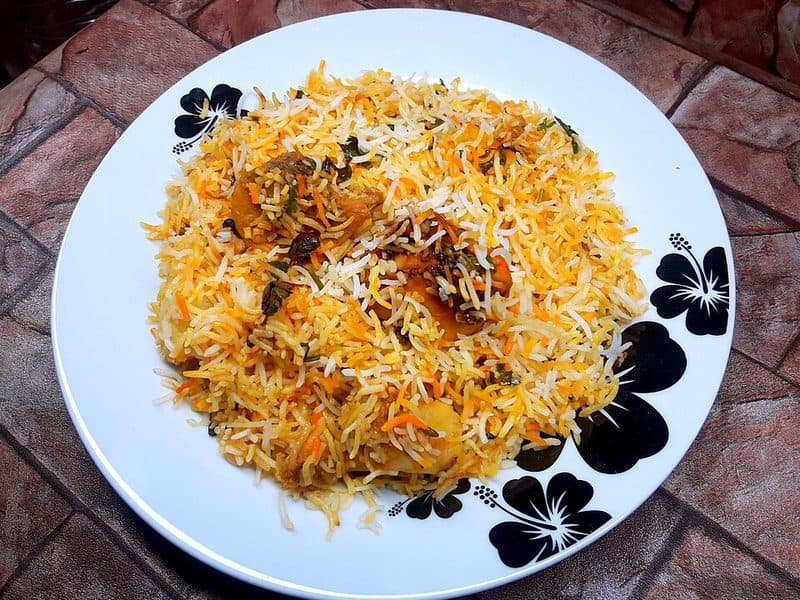 Hyderabadi Chicken Biryani