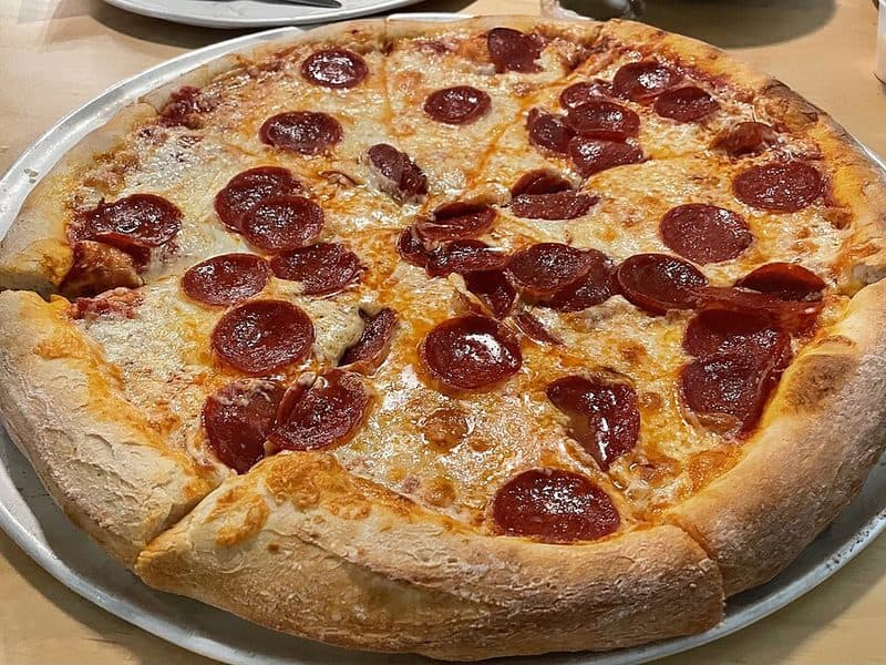 Beef Pepperoni Pizza